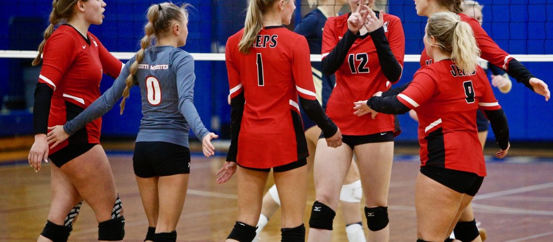 South Webster volleyball