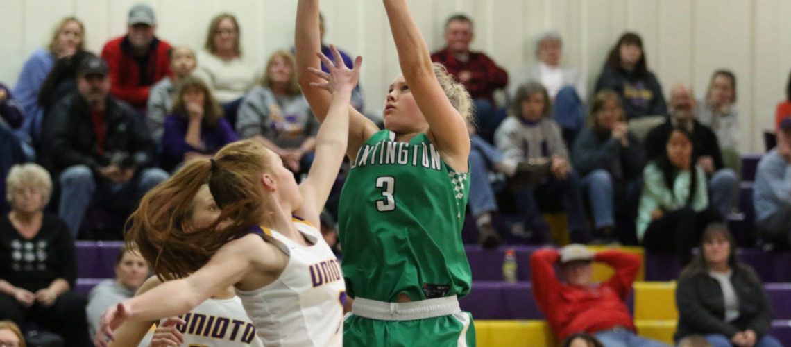 Huntington's Allison Basye has made an immediate impact on the SVC basketball standings during her freshman year.