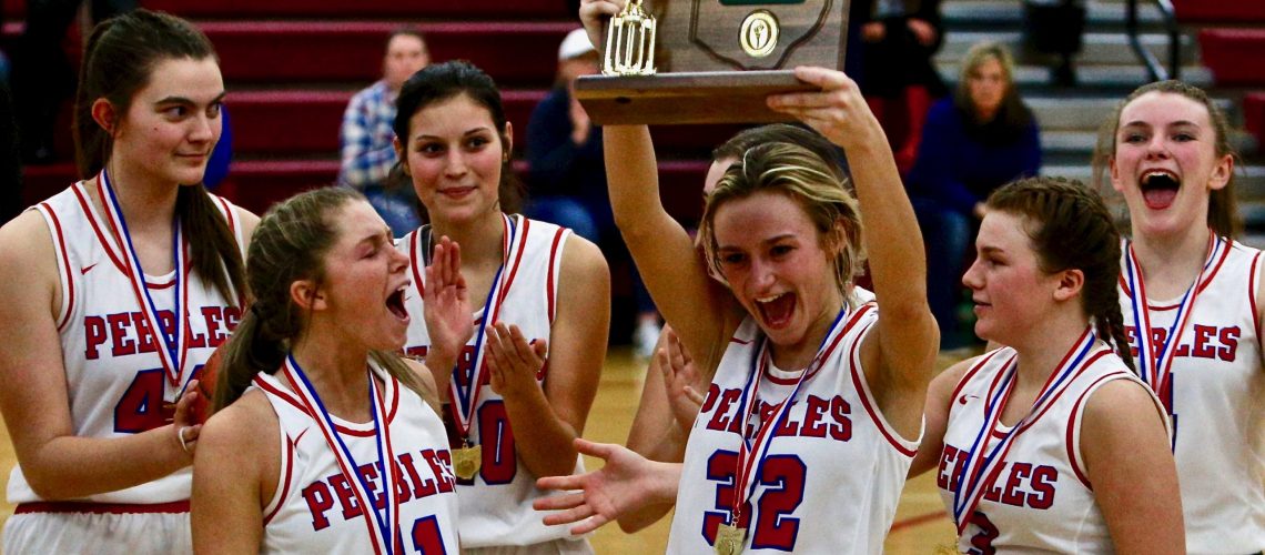 Peebles Indians, Jacey Justice, Tatum Arey